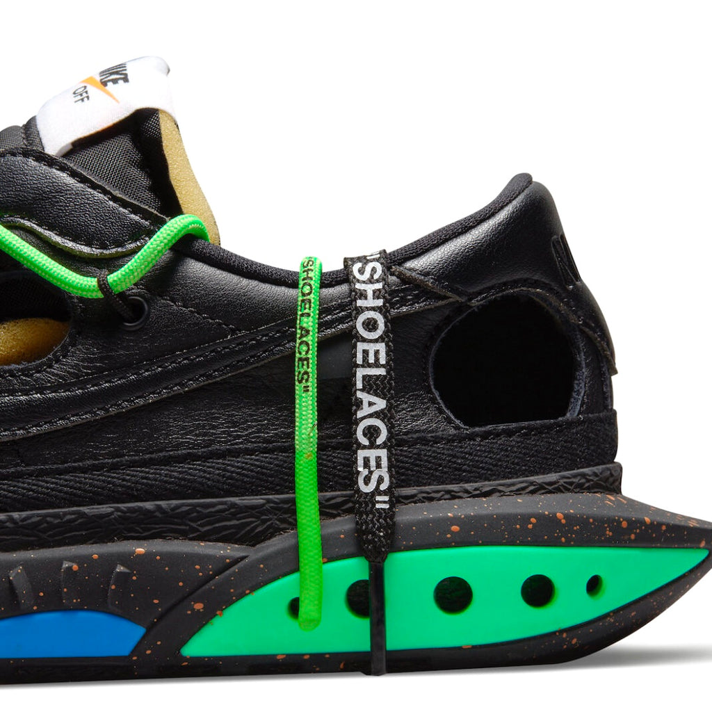 Off-White x Nike Blazer Low  Black Green