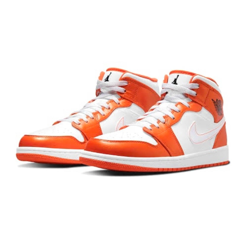 Air Jordan 1 Mid Metallic Orange