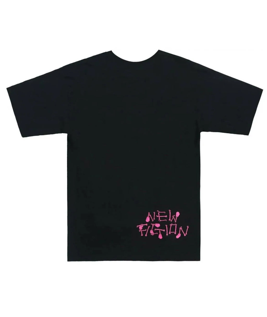 KAWS x Cactus Plant Flea Market Black Tee