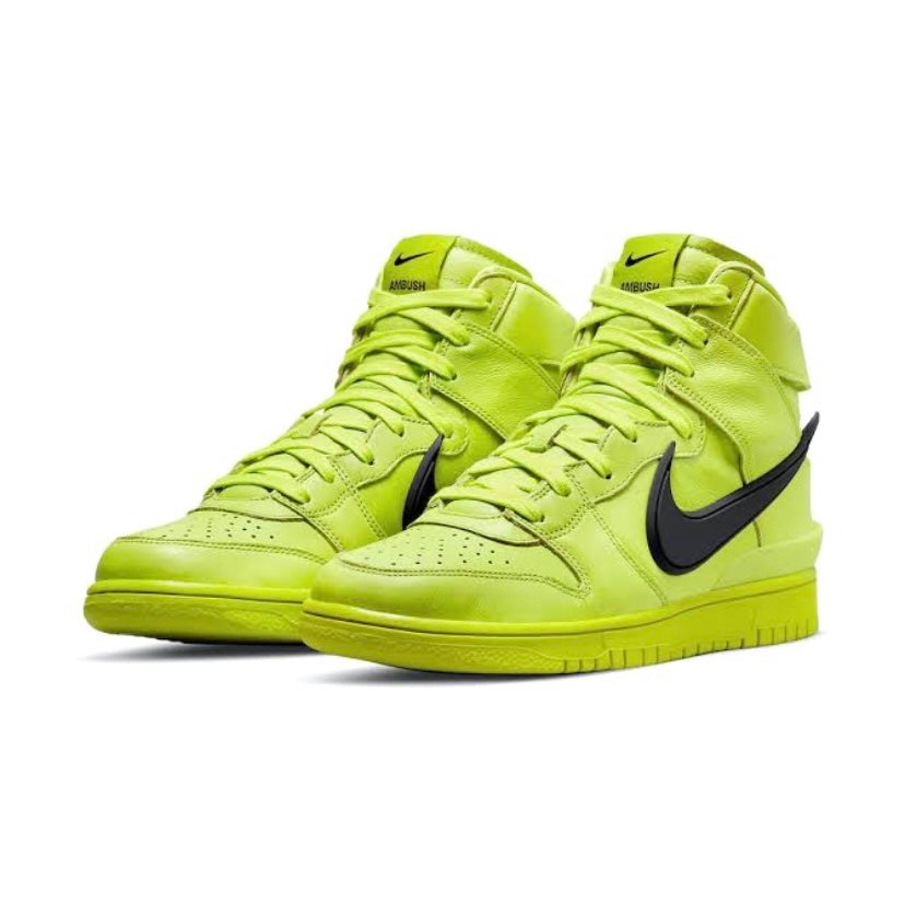 Nike x Ambush Dunk High Atomic Green Black Flash Lime