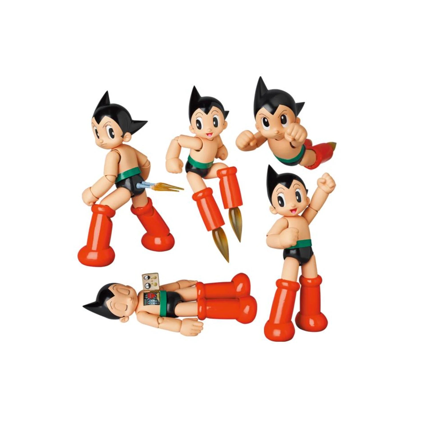 Medicom MAFEX Astro Boy Might Atom Ver 1.5 Boxset