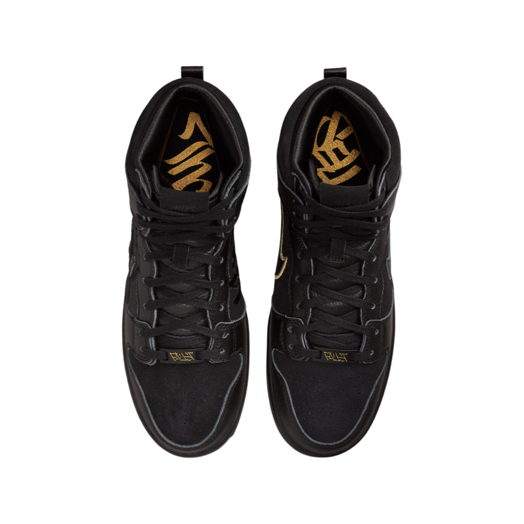 Nike SB Dunk Hi Black Metallic Gold