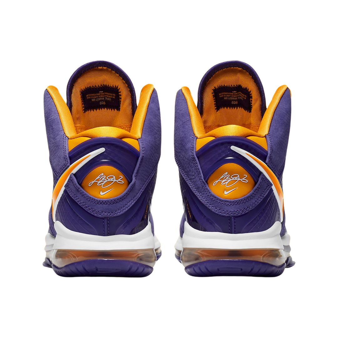 Nike Lebron VIII QS Lakers Court Purple University Gold