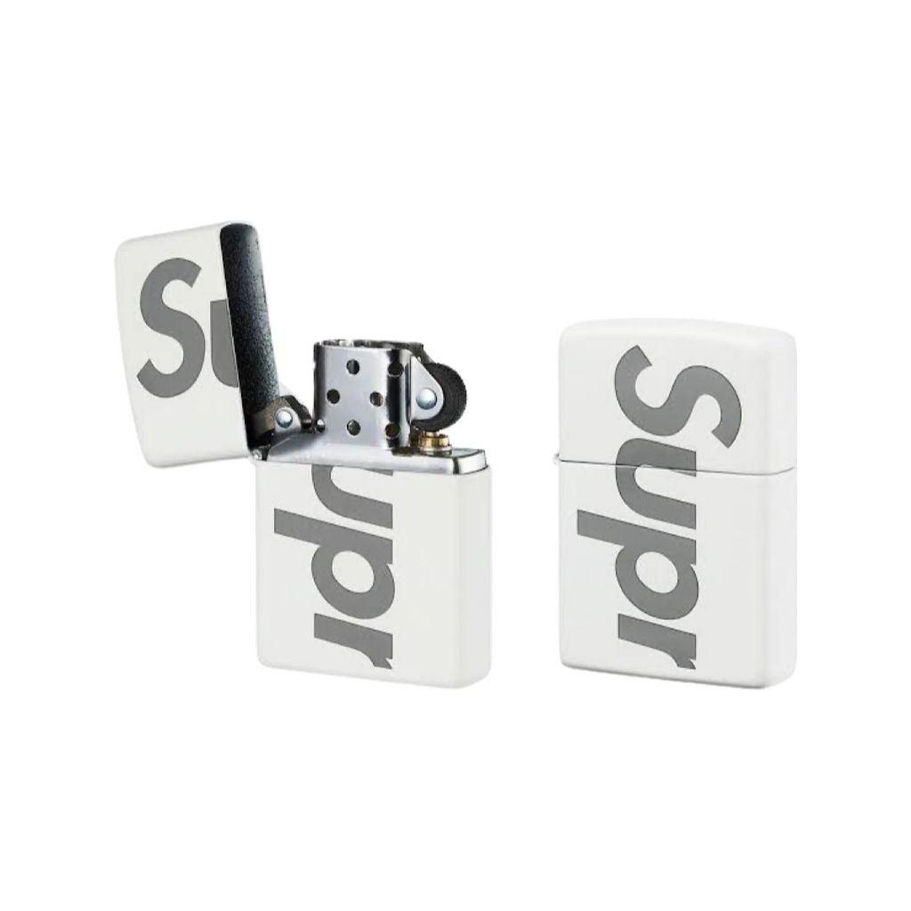 Supreme Glow In The Dark Zippo White