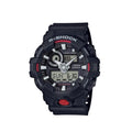 GA700-1A Black Red Silver by G-Shock