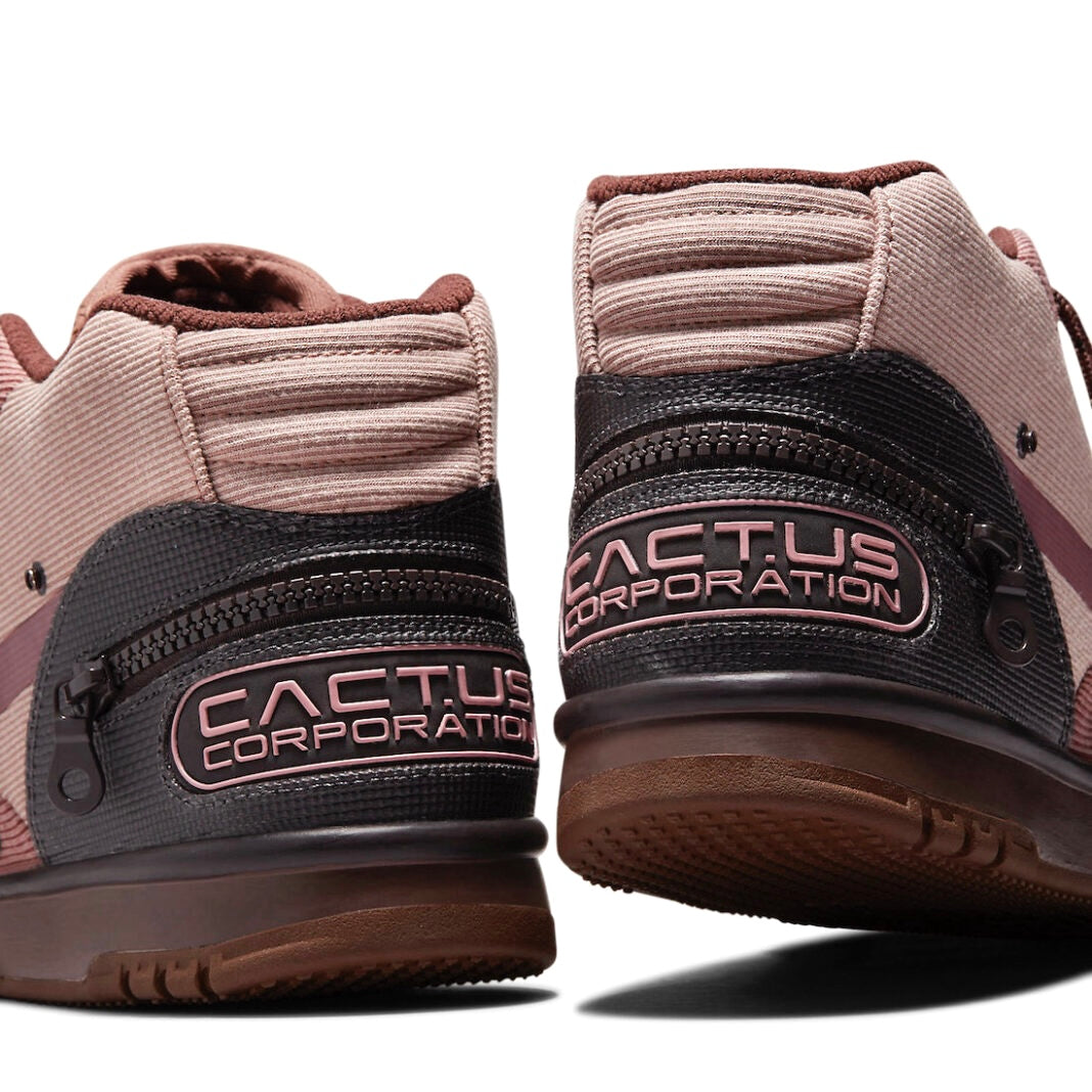 Travis Scott x Nike Air Trainer 1 Cactus Jack Light Chocolate Rust Pink