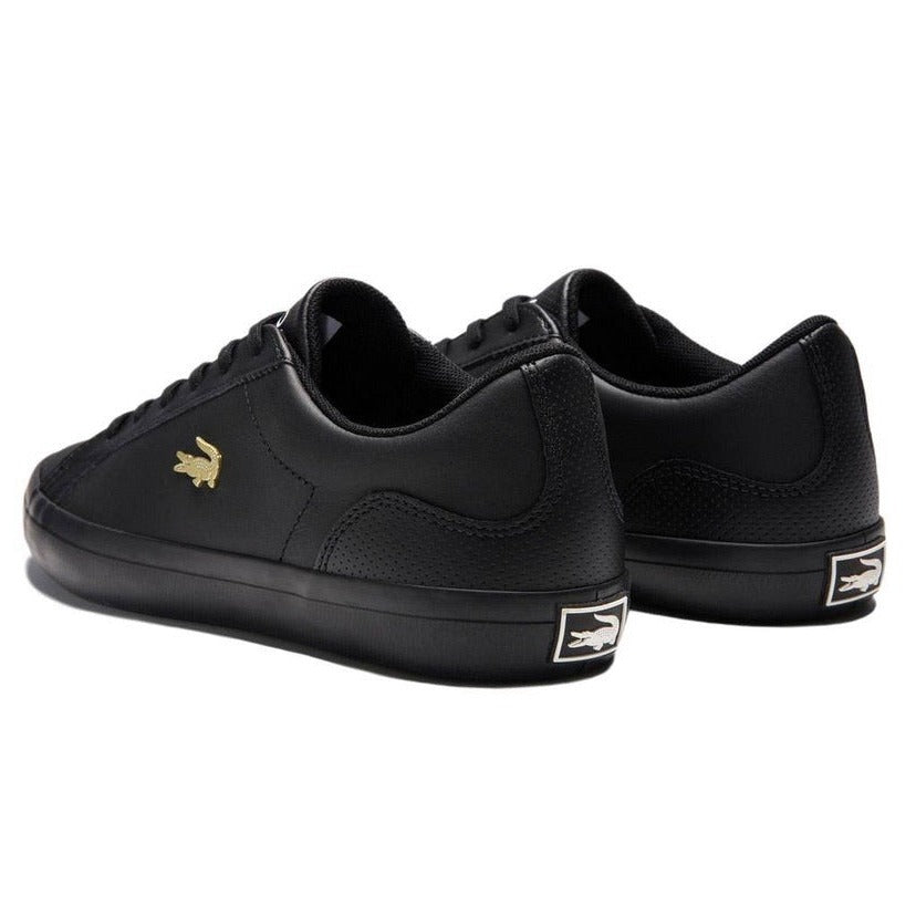 Lerond 0120 Black Gold by Lacoste SoleMate Sneakers