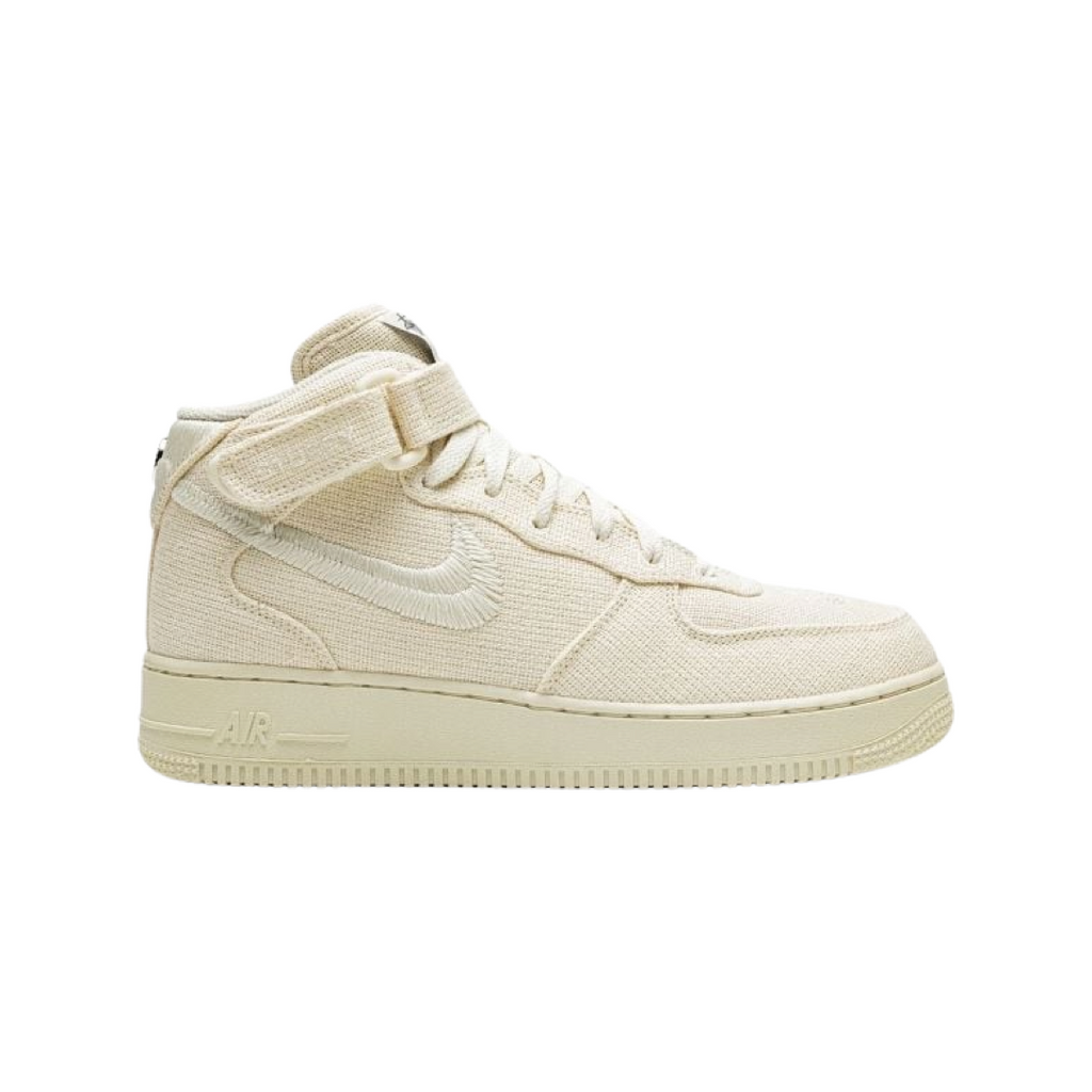 Nike x Stussy Air Force 1 '07 Mid SP Fossil Fossil