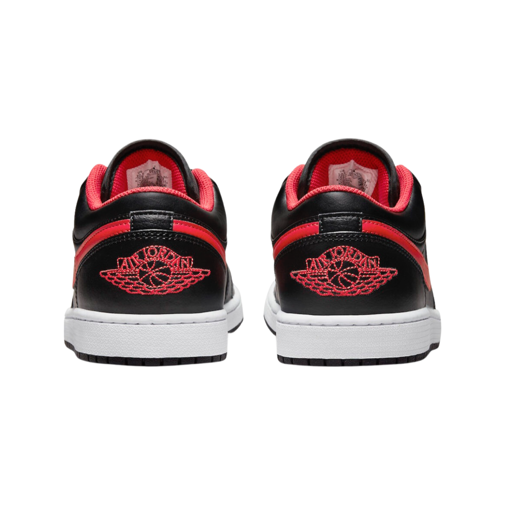 Air Jordan 1 Low White Toe Black Fire Red White