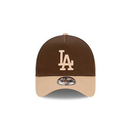 New Era 940 K-Frame LA Dodgers Toffee Walnut Wheat Clothstrap Cap