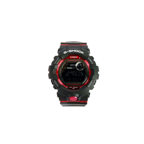 G-Shock Digital Step Tracker Black Red GBD800-1D