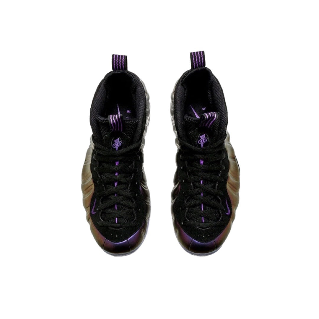 Nike Air Foamposite Pro Eggplant Purple Rugged Orange Black