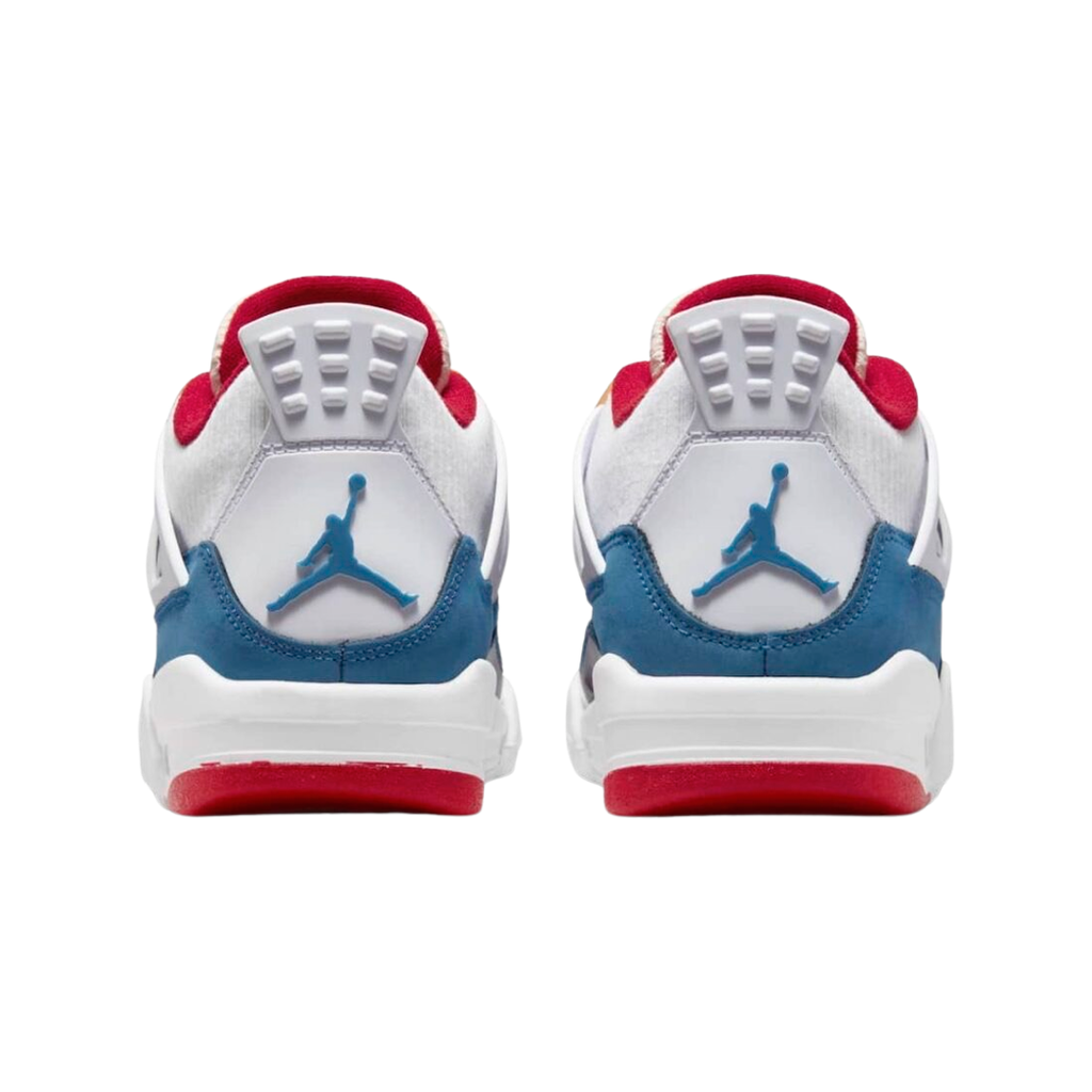 Air Jordan 4 Retro GS Messy Room French Blue White Gym Red