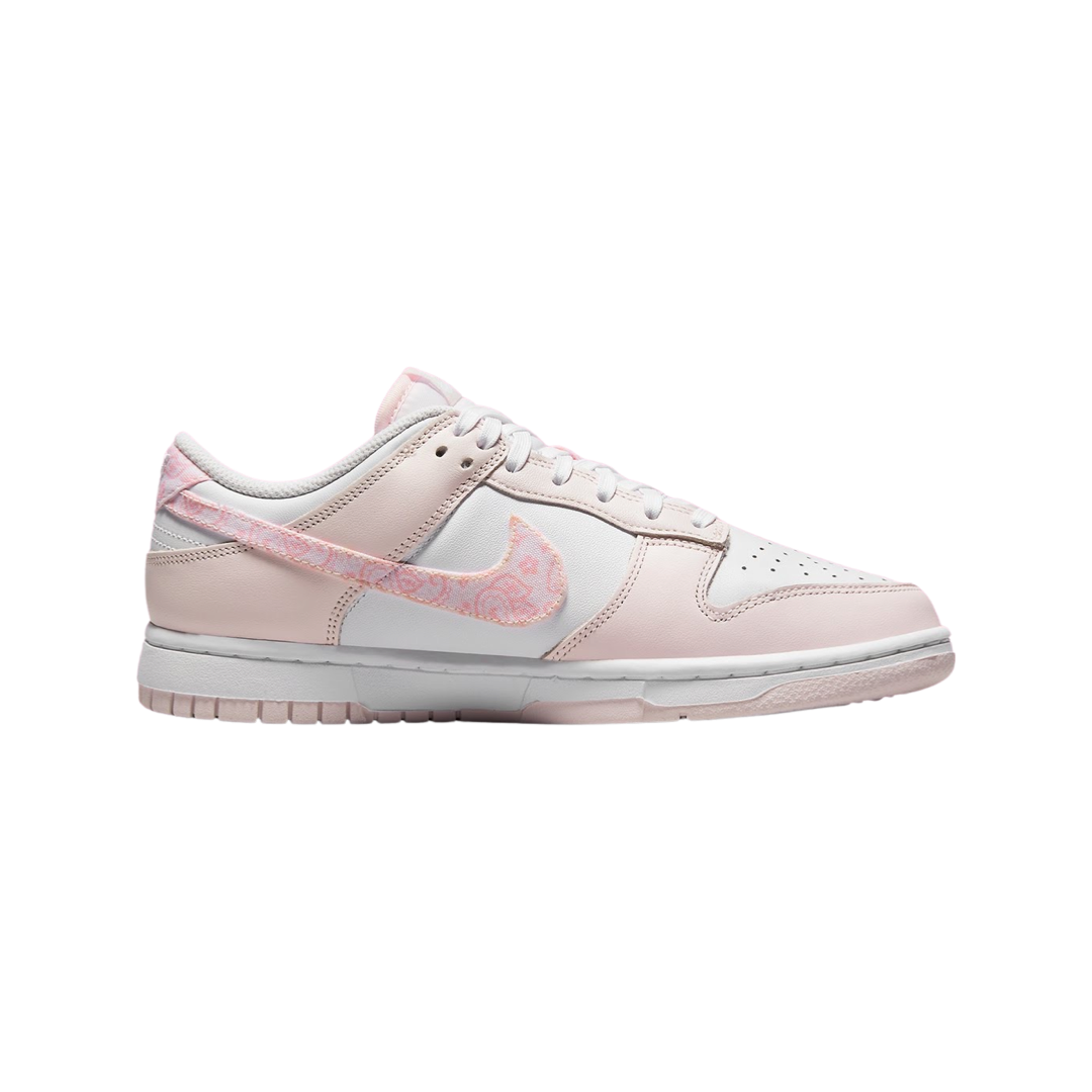 Nike Women's Dunk Low Pink Paisley White Pearl Pink Medium Soft Pink