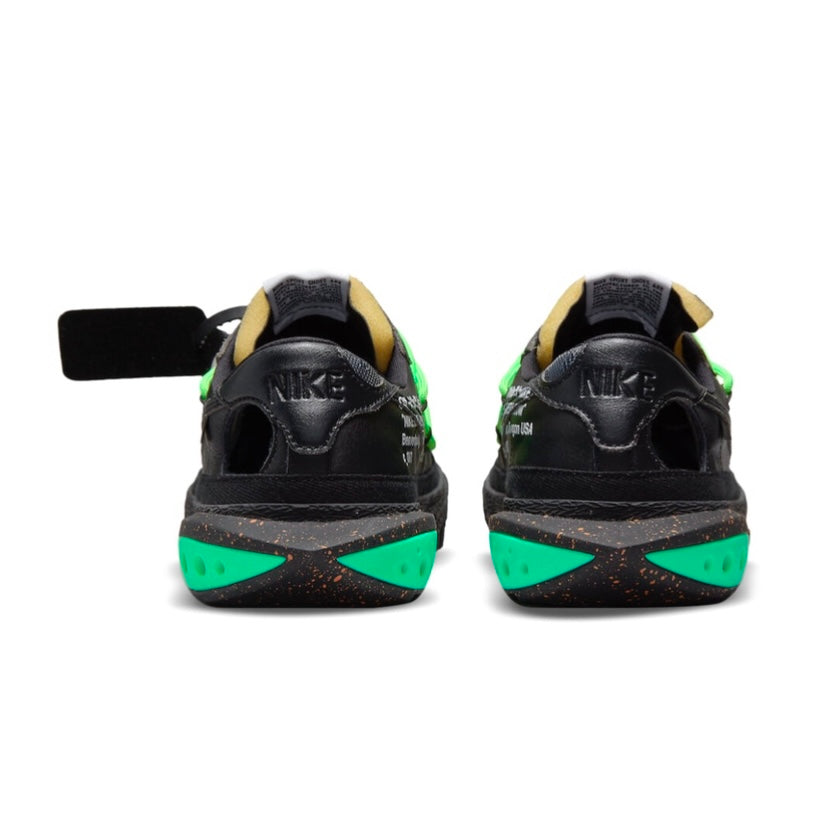 Off-White x Nike Blazer Low  Black Green