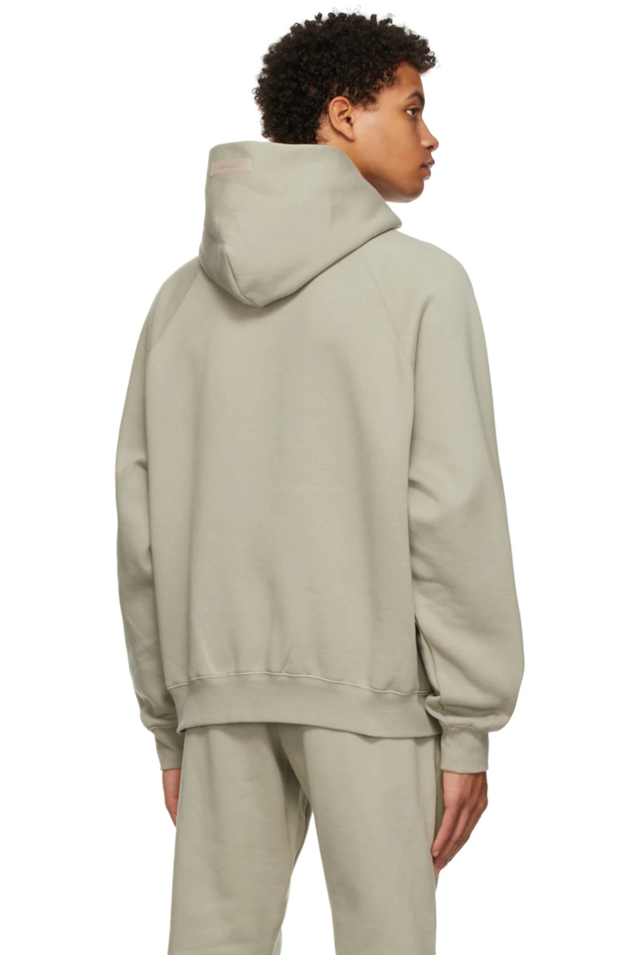 Fear Of God Essentials Graphic Pullover Hoodie Seafoam SS22 SoleMate Sneakers