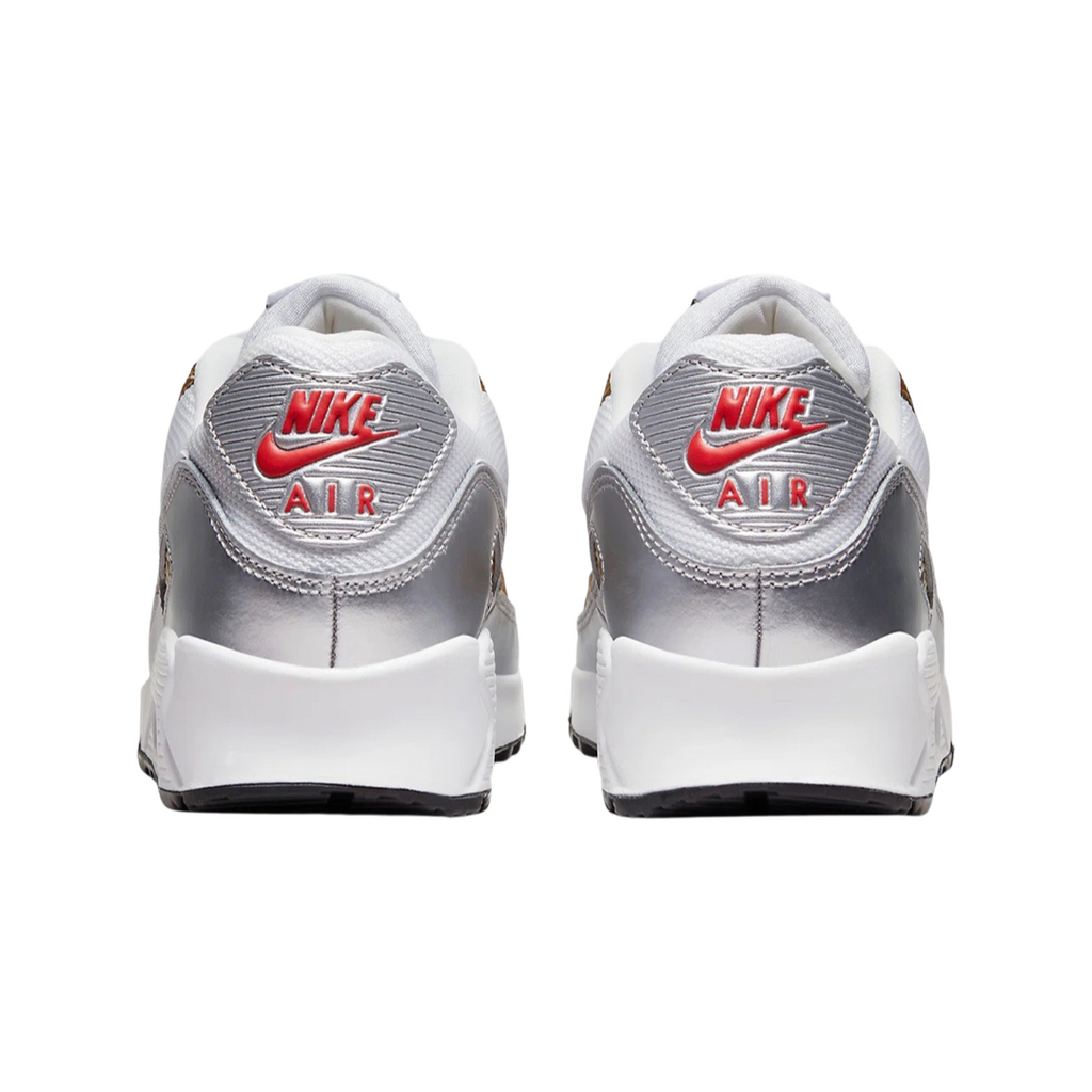 Women's Nike Air Max 90 Metallic Gold Silver