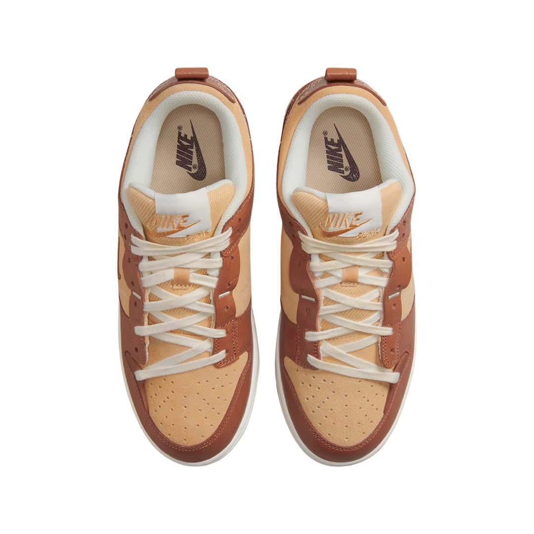Women's Dunk Low Disrupt 2 Mineral Clay Sail White Onyx