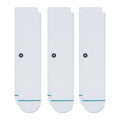 Stance Icon Socks 3 Pack White White
