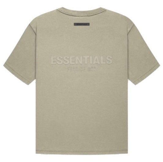 Fear Of God Essentials T-shirt Pistachio Back Logo Tee