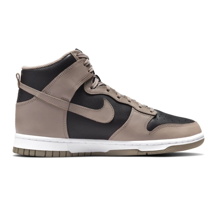 Nike Womens Dunk High Fossil Moon Black