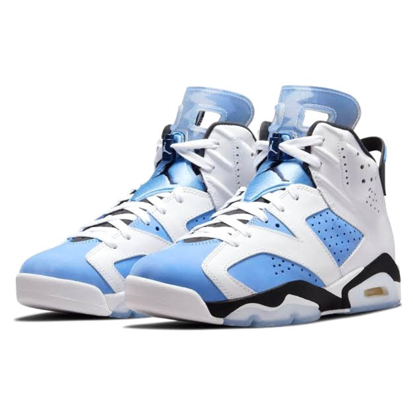 Air Jordan 6 Retro UNC University Blue White College Navy Black CT8529-410