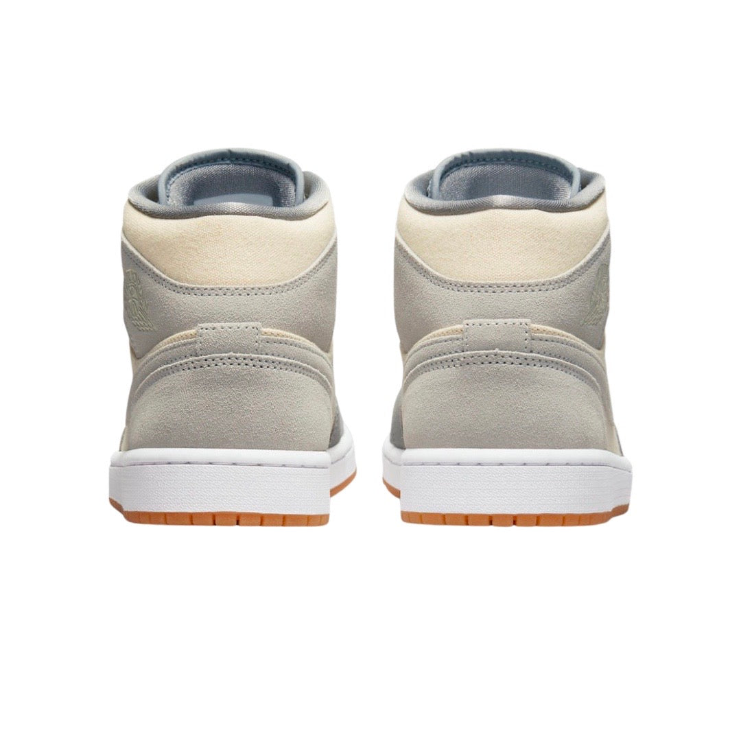 Air Jordan 1 Mid Coconut Milk Suede