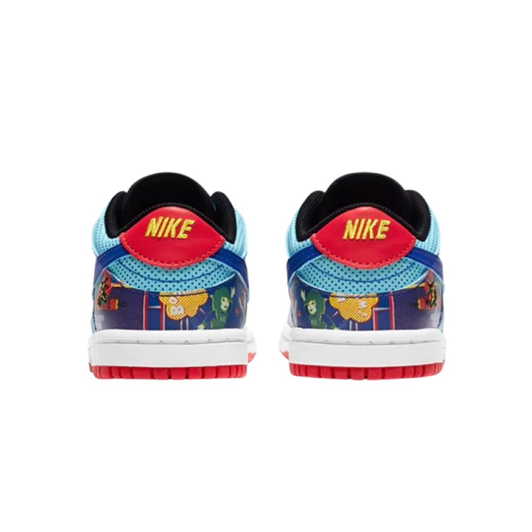 Toddler Nike Dunk Low Chinese New Year Fire Cracker Blue Multicolour