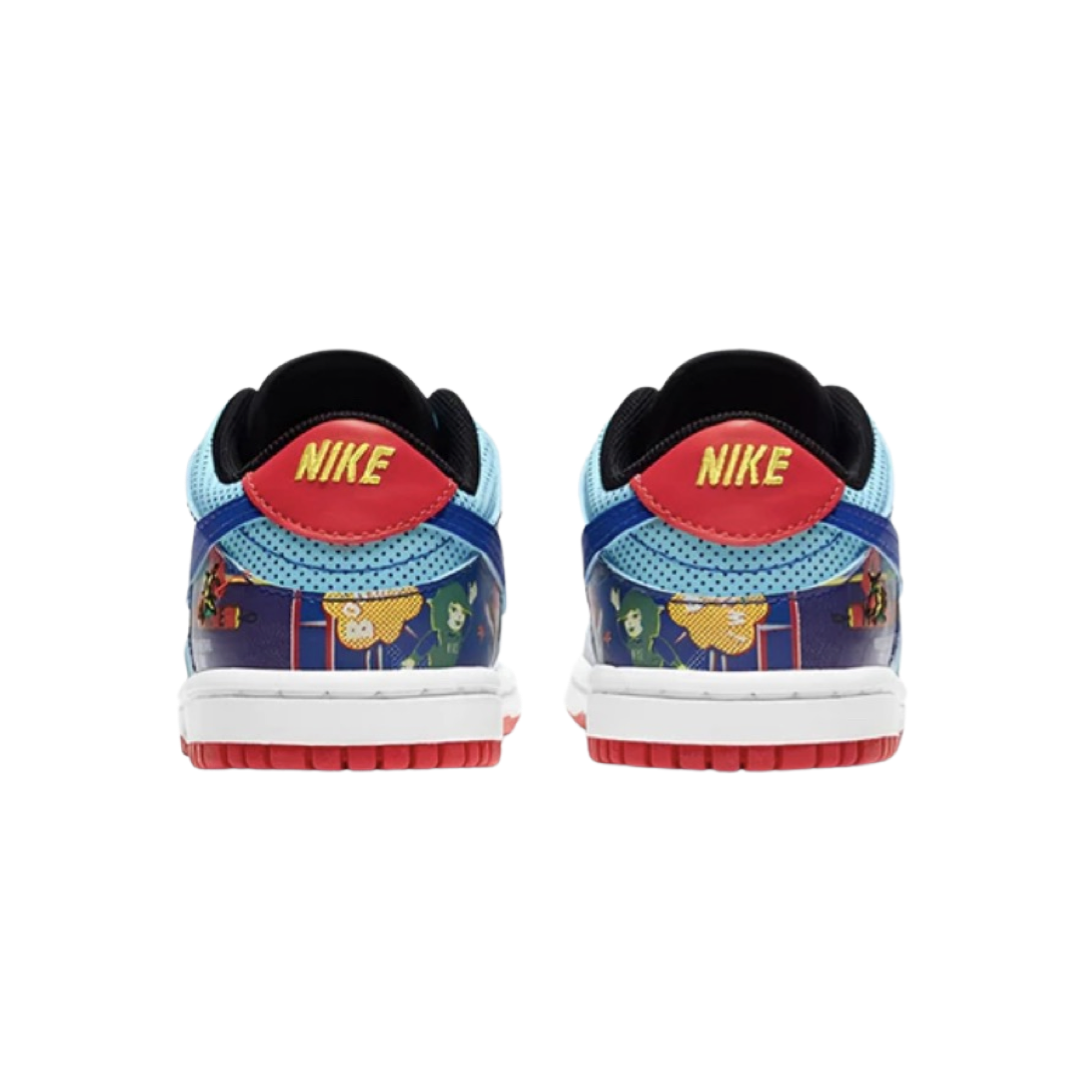Toddler Nike Dunk Low Chinese New Year Fire Cracker Blue Multicolour