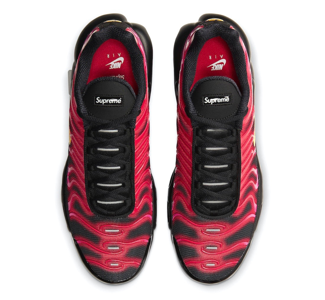 Supreme x Nike Air Max Plus TN University Red Varsity Maize