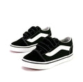 Kids Old Skool V Black White Velcro