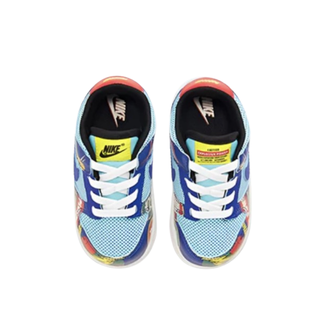 Toddler Nike Dunk Low Chinese New Year Fire Cracker Blue Multicolour