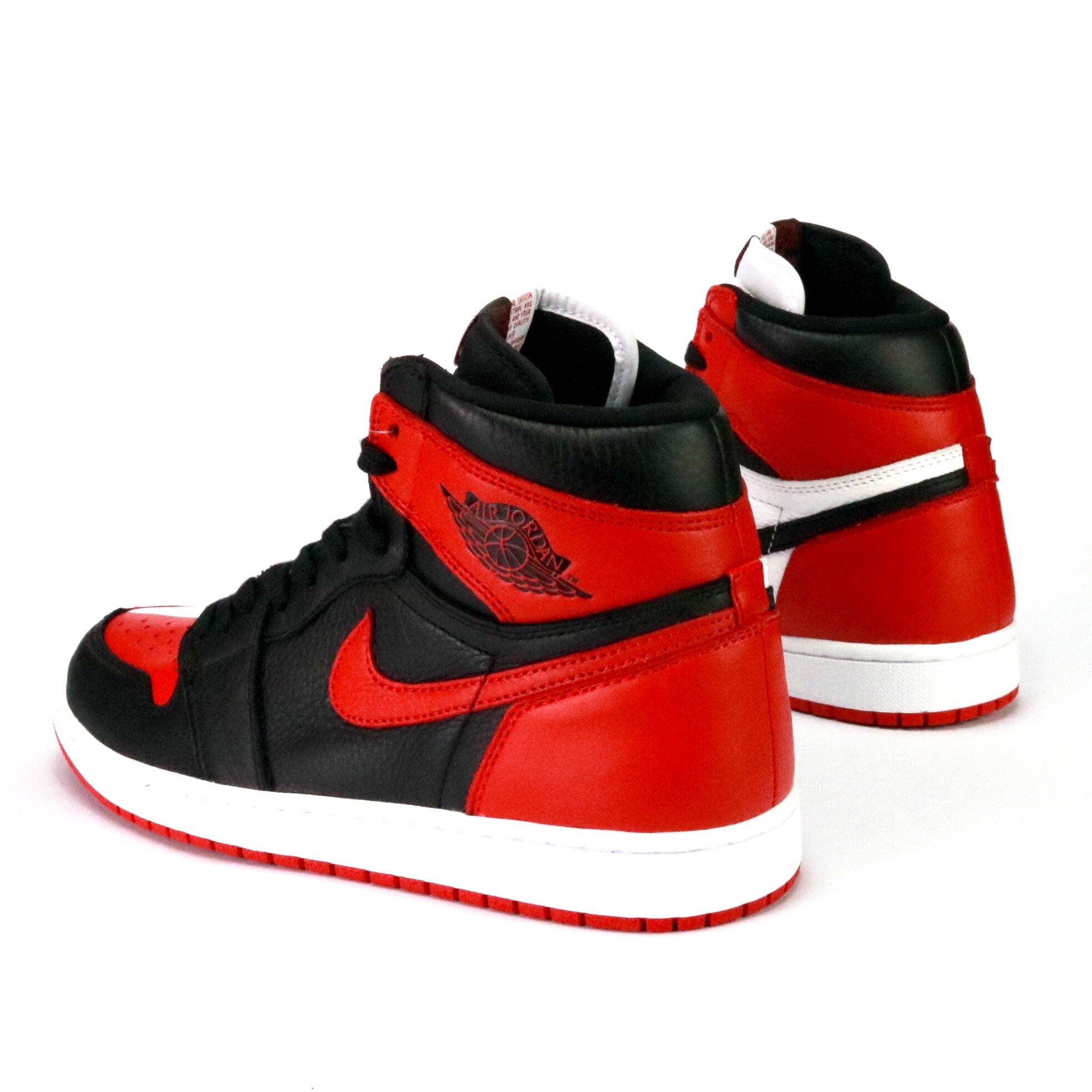 Air Jordan 1 High Retro OG Homage To Home H2H Black University Red White
