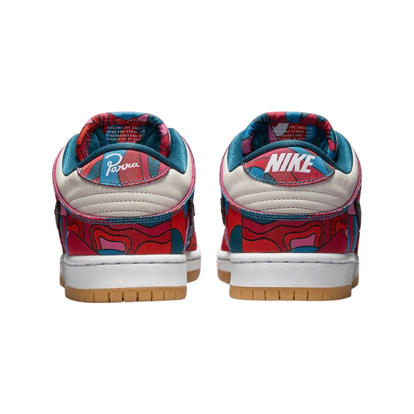 Nike SB Dunk Low Pro Premium QS Parra Fireberry Black