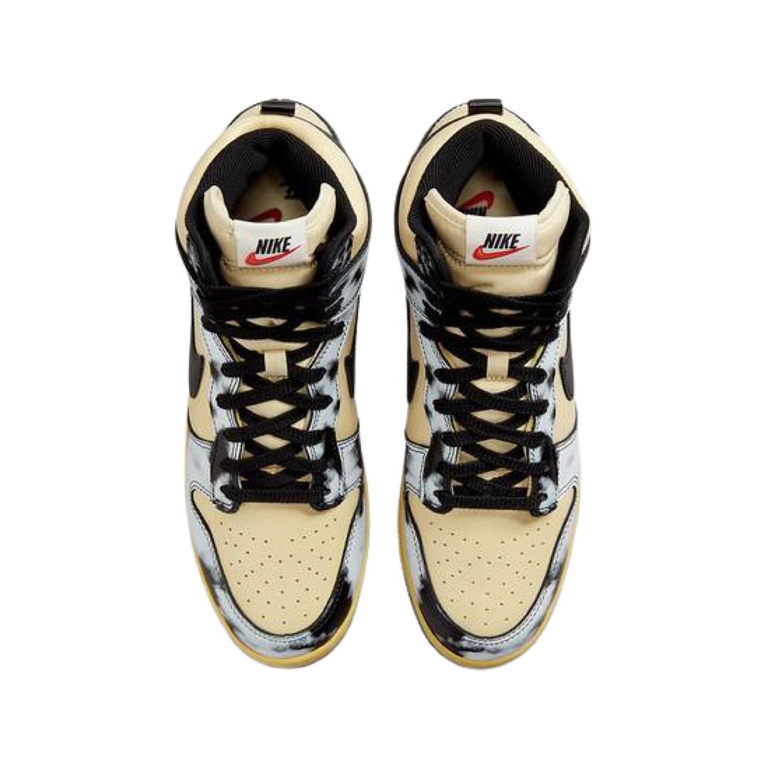 Nike Dunk High 1985 Lemon Drop Black Saturn Gold