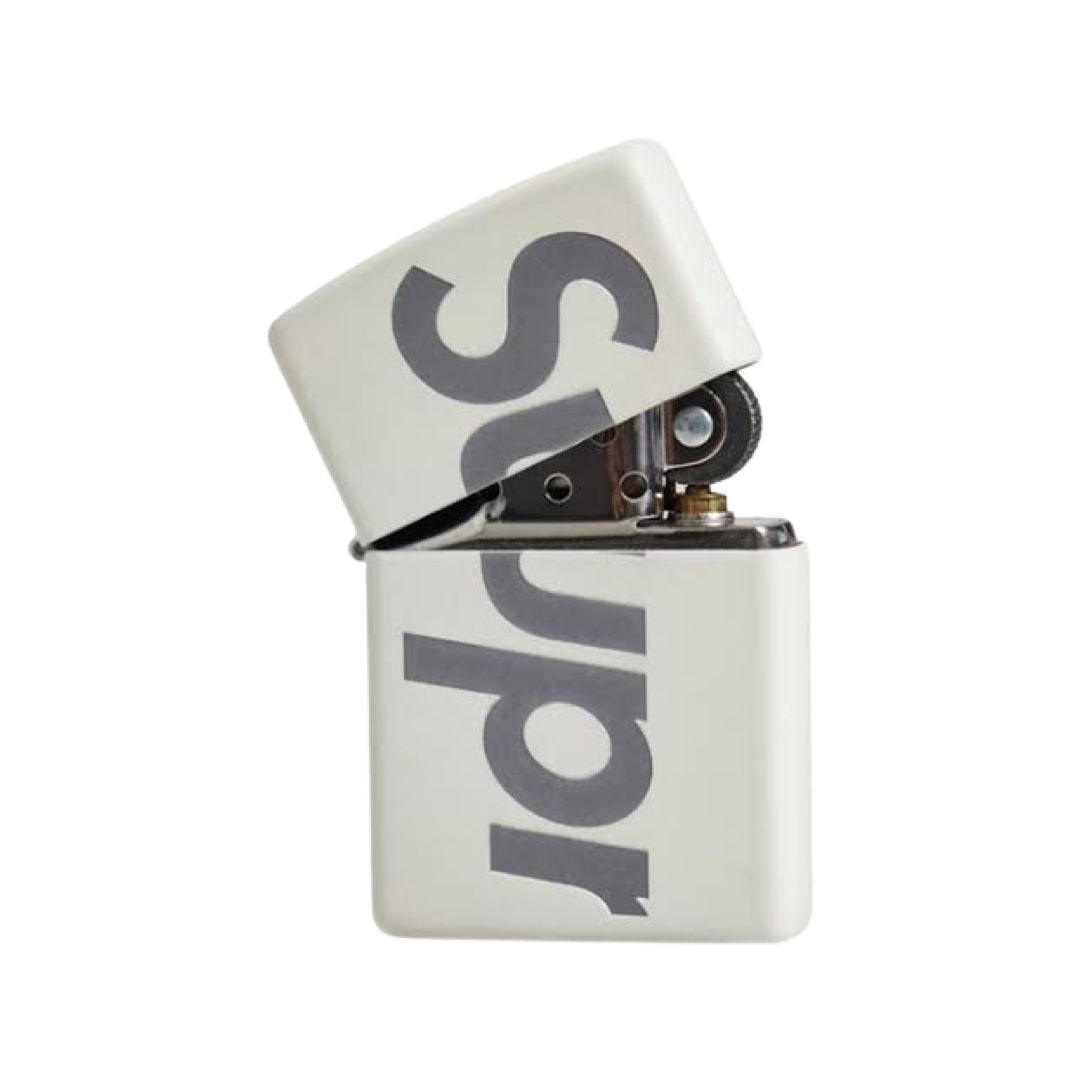 Supreme Glow In The Dark Zippo White