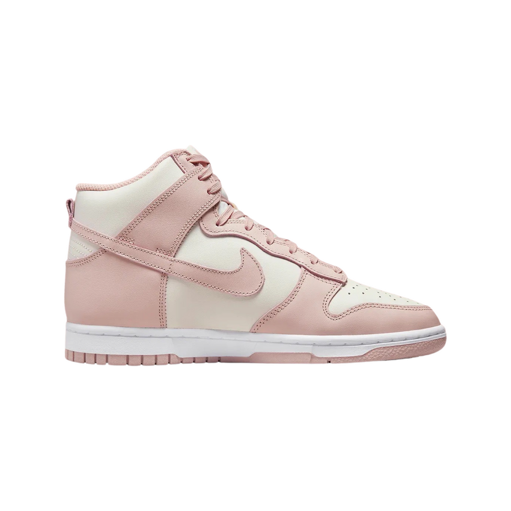 Women's Nike Dunk High Pink Oxford Phantom Pink Oxford White DD1869-003