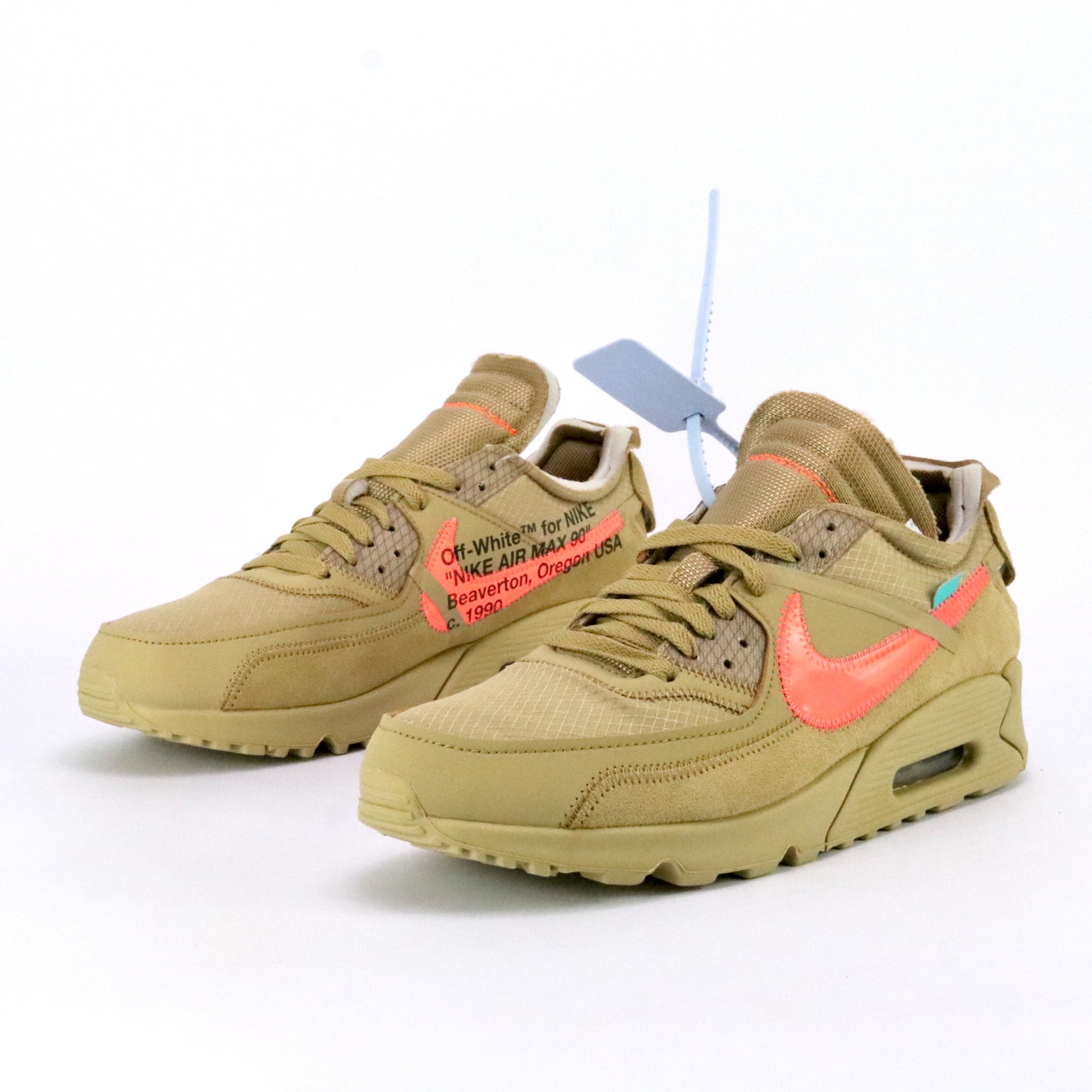 HOW GOOD IS THE OFF WHITE NIKE AIR MAX 90 DESERT ORE?! (Early In Hand & On  Feet Review) 