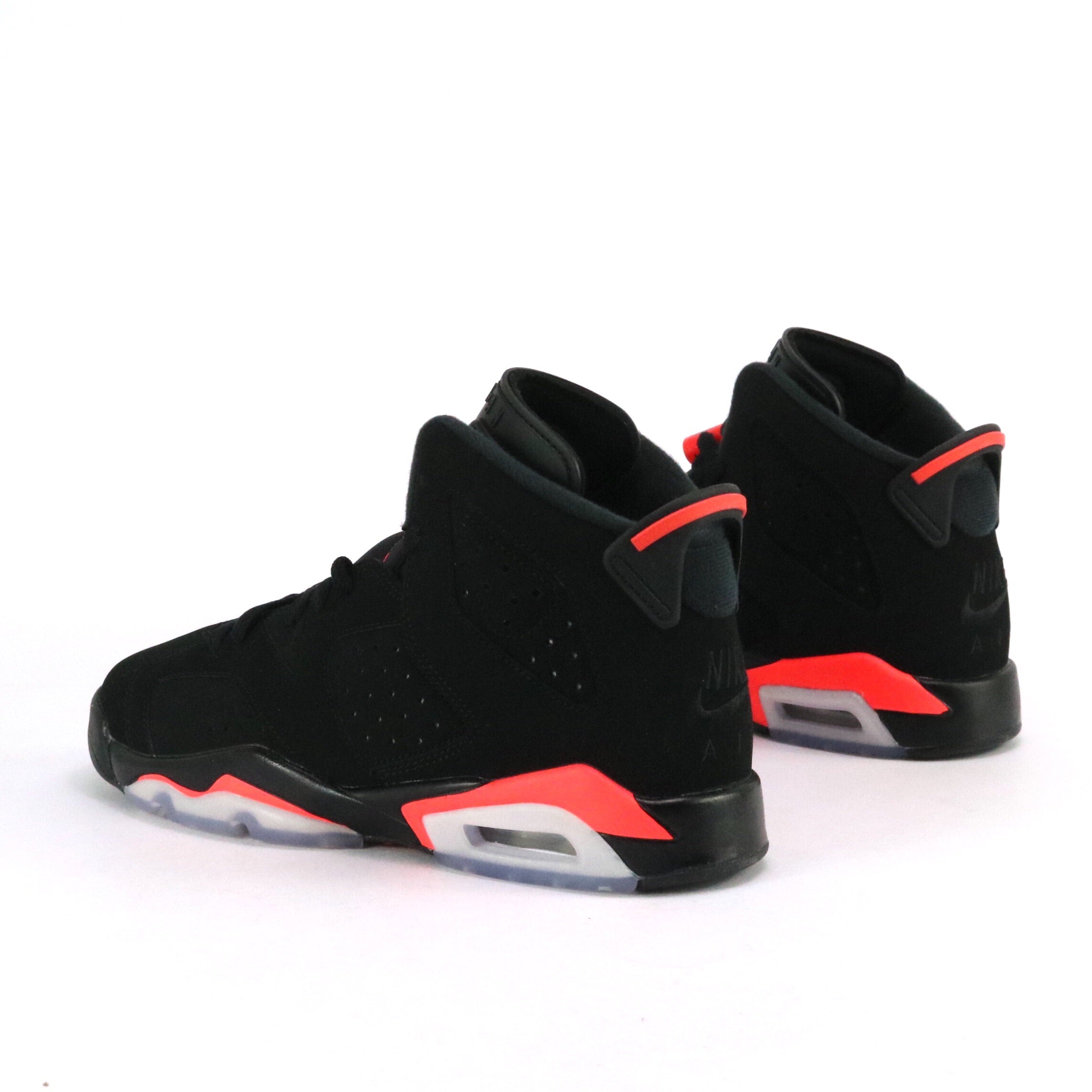 Jordan retro 6 black best sale infrared preschool