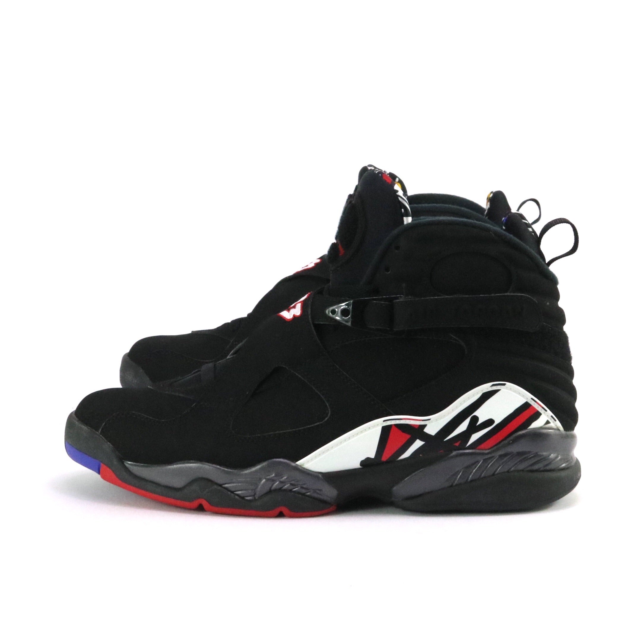 Air Jordan 8 Retro Playoff Black Varsity Red White