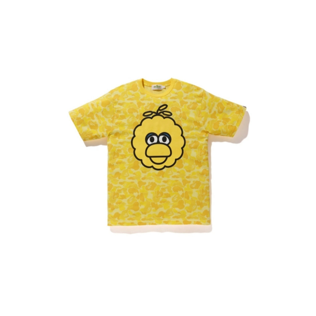 A Bathing Ape x Sesame Street Camo Tee Yellow