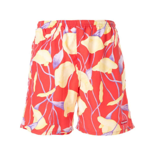 Supreme Nylon Water Short Red Floral