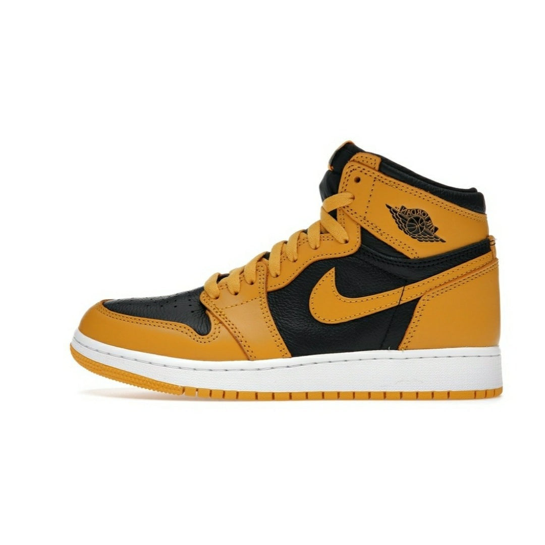 Air Jordan 1 High Retro (GS) Pollen White Black