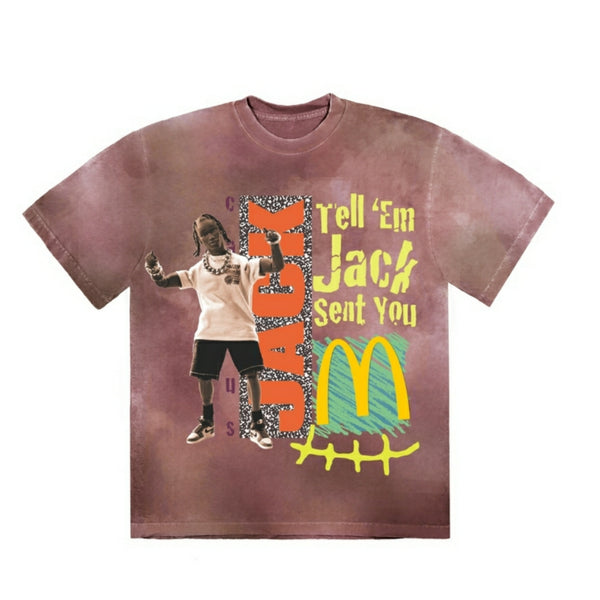 Travis Scott x McDonalds Jack Smile II Tee Shirt Multi