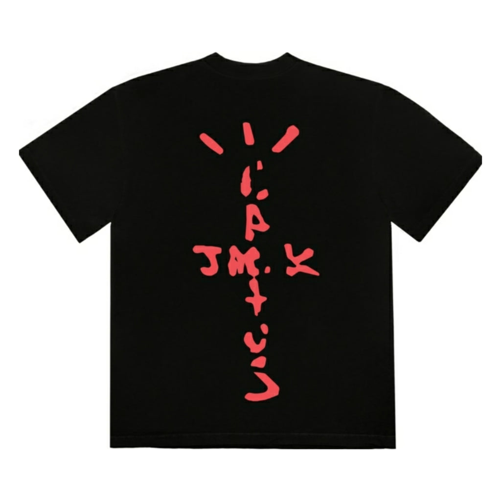 Travis Scott x McDonalds Cactus Mac Tee Shirt Black Red
