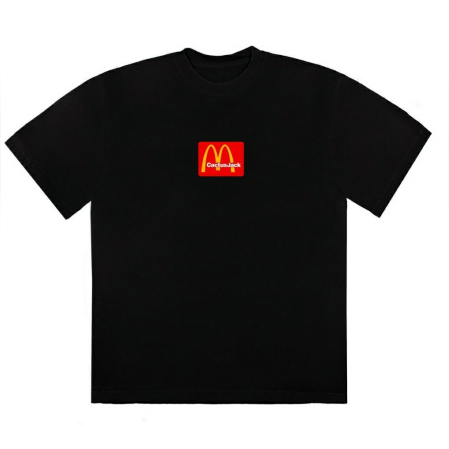 Travis Scott x McDonalds Sesame Tee Shirt Black Multi