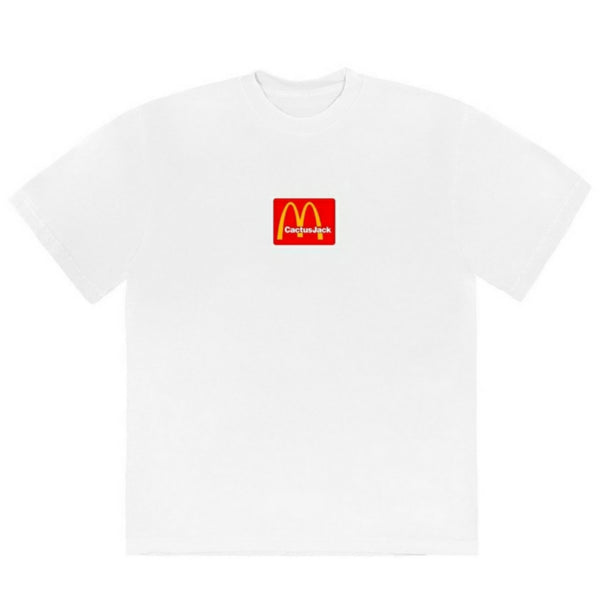 Travis Scott x McDonalds Sesame Tee Shirt White Multi