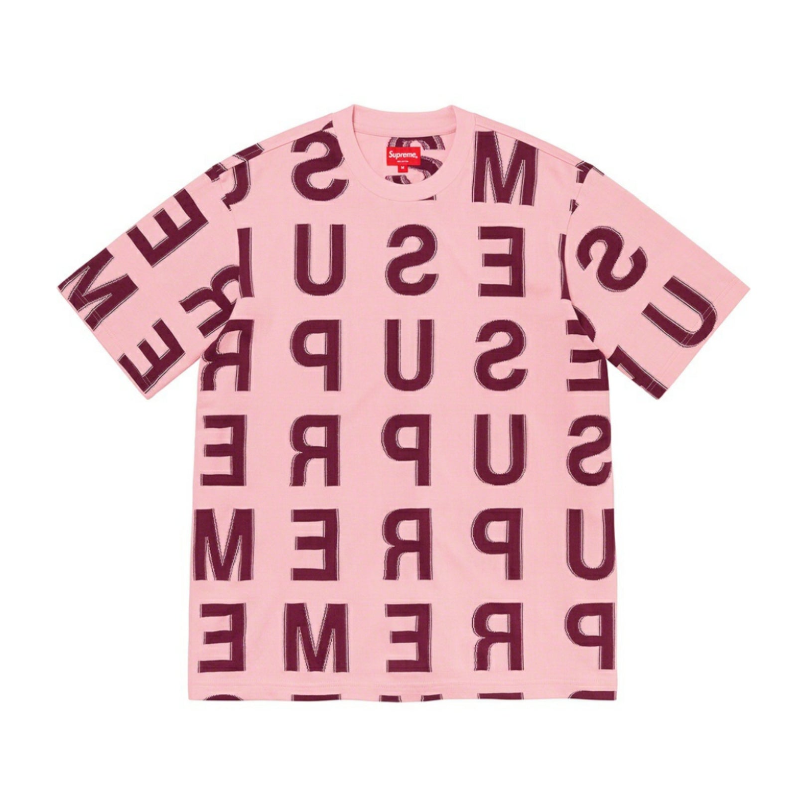 Supreme Intarsia Tee SS21 Pink